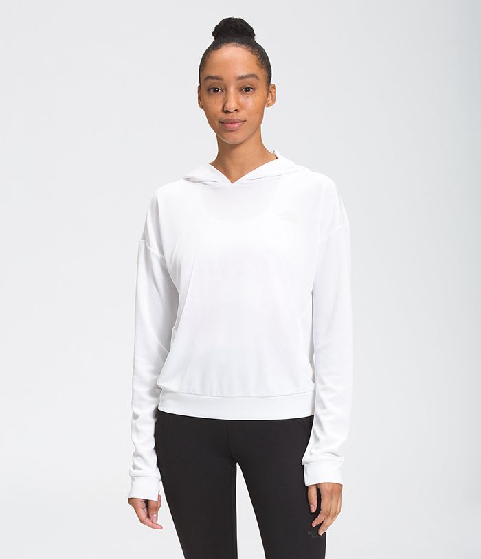 The North Face Wander Sun Womens Hoodie White 531297-ZCT